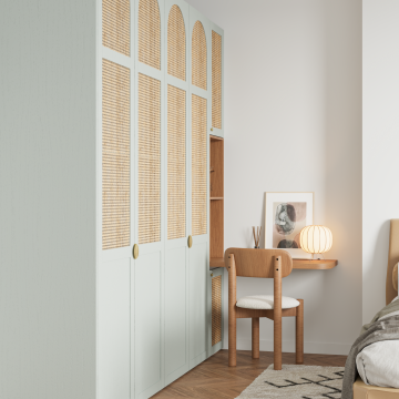 plum living Bedroom Green 01 - Amandier grisé
