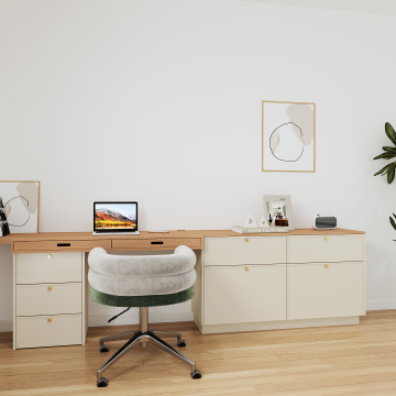 plum living Bureau Ivoire